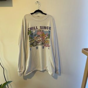 Brandy Melville “chill since” long sleeve.